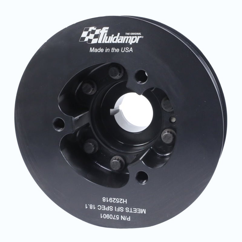 Fluidampr - Fluidampr 09 - 21 Nissan GT - R R35 VR38DETT Steel Internally Balanced Damper - Demon Performance