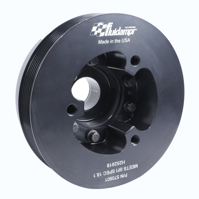 Fluidampr - Fluidampr 09 - 21 Nissan GT - R R35 VR38DETT Steel Internally Balanced Damper - Demon Performance