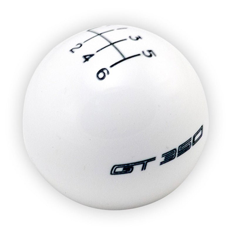 Ford Racing - Ford Performance GT350 Shift Knob 6 - Speed - White - Demon Performance