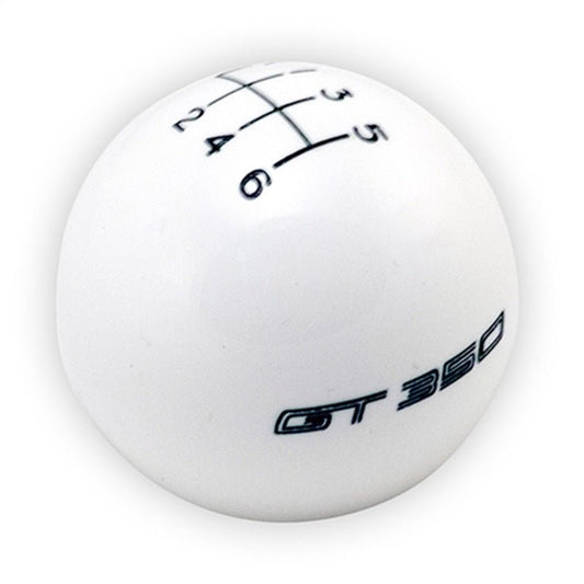 Ford Racing - Ford Performance GT350 Shift Knob 6 - Speed - White - Demon Performance