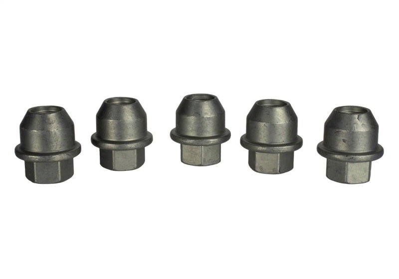 Ford Racing - Ford Racing 05 - 14 Mustang 1/2in - 20 Thread Cone Seat Open Lug Nut Kit (5 Lug Nuts) - Demon Performance