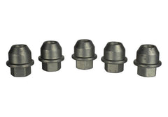 Ford Racing - Ford Racing 05 - 14 Mustang 1/2in - 20 Thread Cone Seat Open Lug Nut Kit (5 Lug Nuts) - Demon Performance