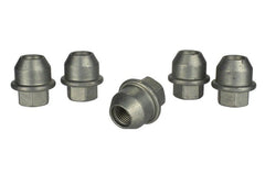 Ford Racing - Ford Racing 05 - 14 Mustang 1/2in - 20 Thread Cone Seat Open Lug Nut Kit (5 Lug Nuts) - Demon Performance
