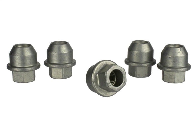 Ford Racing - Ford Racing 05 - 14 Mustang 1/2in - 20 Thread Cone Seat Open Lug Nut Kit (5 Lug Nuts) - Demon Performance