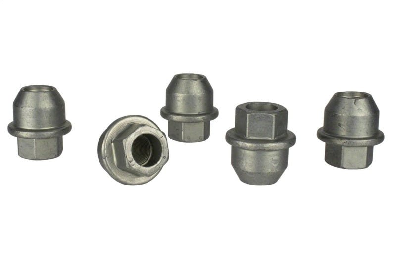 Ford Racing - Ford Racing 05 - 14 Mustang 1/2in - 20 Thread Cone Seat Open Lug Nut Kit (5 Lug Nuts) - Demon Performance