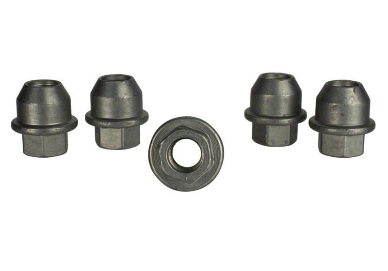 Ford Racing - Ford Racing 05 - 14 Mustang 1/2in - 20 Thread Cone Seat Open Lug Nut Kit (5 Lug Nuts) - Demon Performance