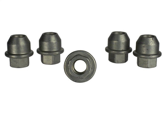 Ford Racing - Ford Racing 05 - 14 Mustang 1/2in - 20 Thread Cone Seat Open Lug Nut Kit (5 Lug Nuts) - Demon Performance