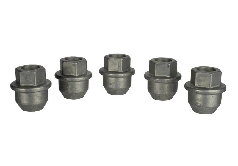 Ford Racing - Ford Racing 05 - 14 Mustang 1/2in - 20 Thread Cone Seat Open Lug Nut Kit (5 Lug Nuts) - Demon Performance