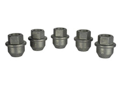 Ford Racing - Ford Racing 05 - 14 Mustang 1/2in - 20 Thread Cone Seat Open Lug Nut Kit (5 Lug Nuts) - Demon Performance