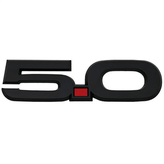 Ford Racing - Ford Racing 15 - 17 Ford Mustang 5.0L Fender Emblem Black - Demon Performance