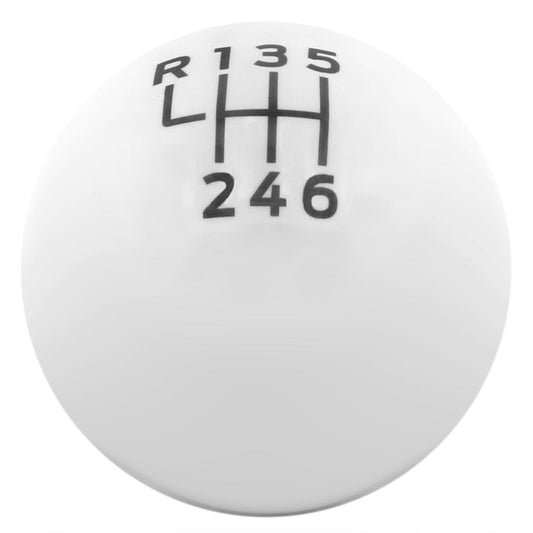 Ford Racing - Ford Racing 15 - 19 Ford Mustang EcoBoost / GT w/ 6 - Speed Manual Transmission Bullitt White Shift Knob - Demon Performance
