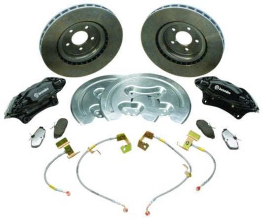 Ford Racing - Ford Racing 2005 - 2014 Mustang GT 14inch SVT Brake Upgrade Kit - Demon Performance