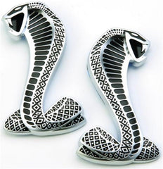 Ford Racing - Ford Racing 2007 - 2009 Mustang SVT Cobra Snake Fender Emblems - Demon Performance