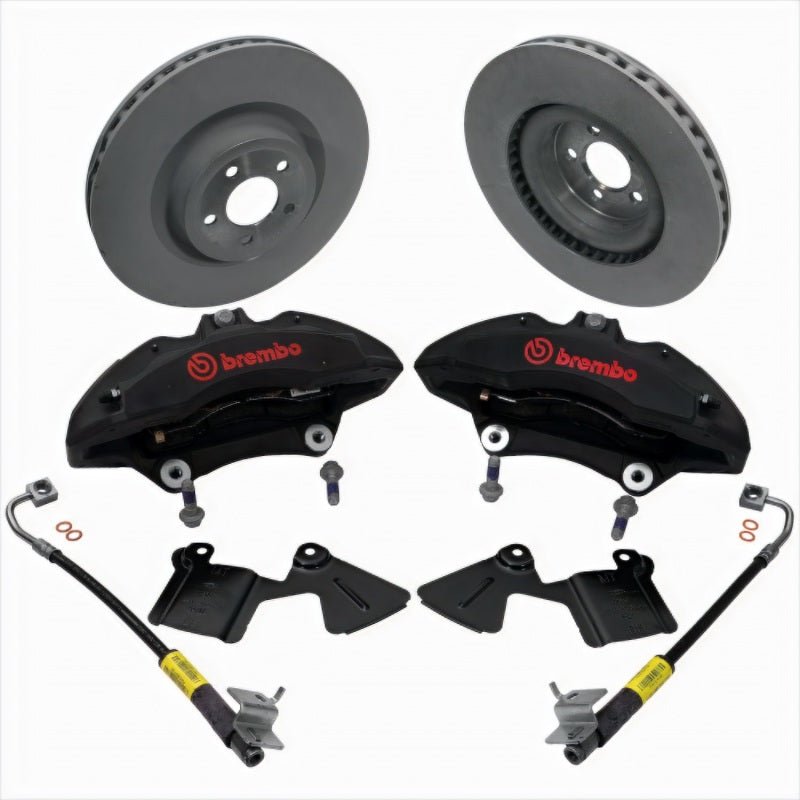 Ford Racing - Ford Racing 2015 - 2016 Mustang Performance Pack 6 Piston Front Brake Upgrade Kit - Demon Performance