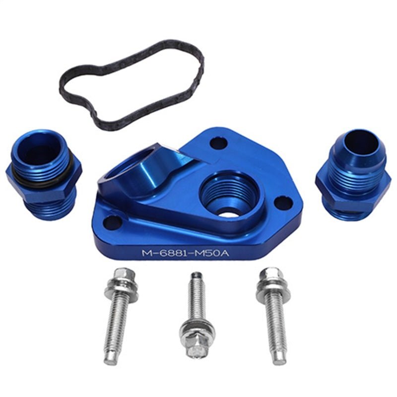 Ford Racing - Ford Racing 2015 Coyote 5.0L Oil Line Adaptor - Demon Performance