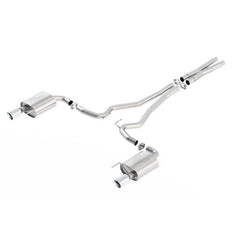 Ford Racing - Ford Racing 2015 Mustang 5.0L Touring Cat - Back Exhaust System Chrome (No Drop Ship) - Demon Performance