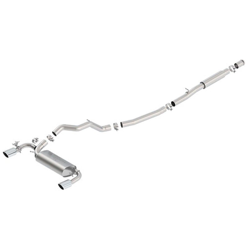 Ford Racing - Ford Racing 2016 - 2017 Focus RS Active Sport Cat - Back Exhaust System w/ Polished Tips - Demon Performance