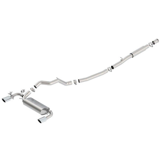 Ford Racing - Ford Racing 2016 - 2017 Focus RS Active Sport Cat - Back Exhaust System w/ Polished Tips - Demon Performance