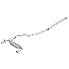 Ford Racing - Ford Racing 2016 - 2017 Focus RS Active Sport Cat - Back Exhaust System w/ Polished Tips - Demon Performance