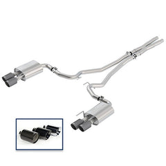 Ford Racing - Ford Racing 2018+ Mustang GT 5.0L Cat - Back Sport Exhaust System w/ Quad Carbon Fiber Tips - Demon Performance