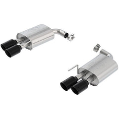 Ford Racing - Ford Racing 2018 Mustang GT 5.0L Extreme Muffler Kit - Black Chrome Tips - Demon Performance