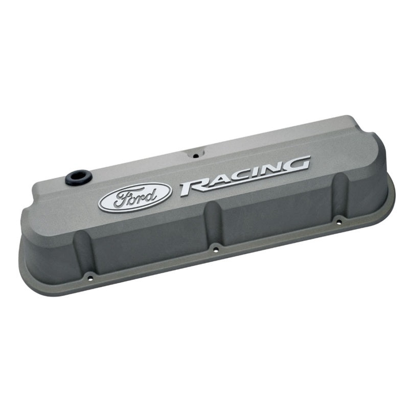 Ford Racing - Ford Racing 289 - 351 Slant Edge Gray Valve Cover - Demon Performance