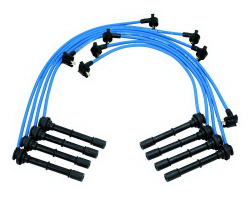 Ford Racing - Ford Racing 9mm Spark Plug Wire Sets - Blue - Demon Performance