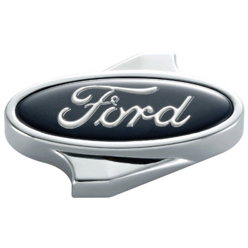 Ford Racing - Ford Racing Air Cleaner Nut w/ Ford Logo - Chrome - Demon Performance