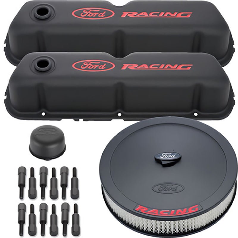Ford Racing - Ford Racing Complete Dress Up Kit Black Crinkle Finish - Demon Performance