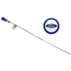 Ford Racing - Ford Racing Dipstick Kit - Anodized Aluminum Handle w/ Embossed Ford Logo - Demon Performance
