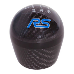 Ford Racing - Ford Racing Focus RS Black Carbon Fiber Shift Knob 6 Speed - Demon Performance