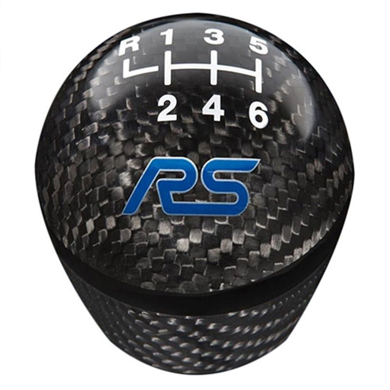 Ford Racing - Ford Racing Focus RS Black Carbon Fiber Shift Knob 6 Speed - Demon Performance