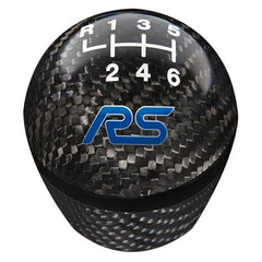 Ford Racing - Ford Racing Focus RS Black Carbon Fiber Shift Knob 6 Speed - Demon Performance