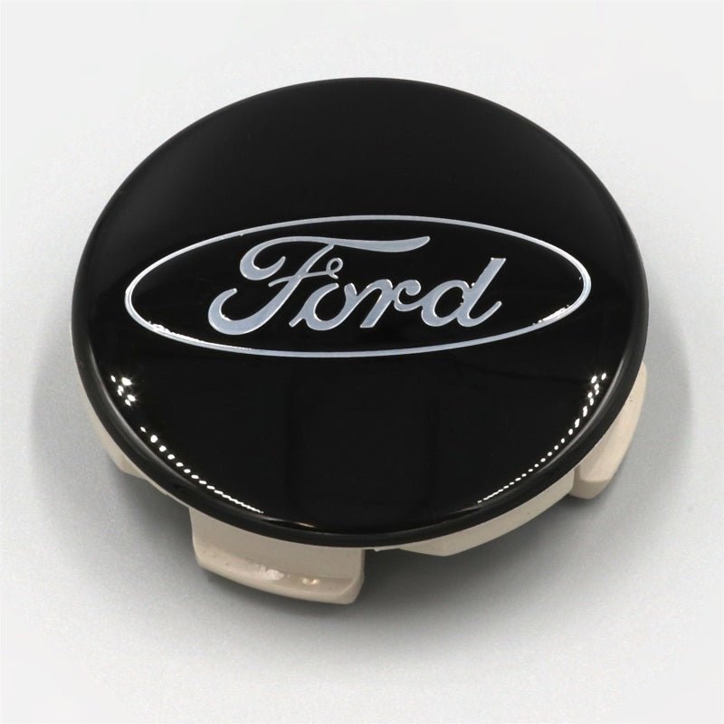 Ford Racing - Ford Racing Ford Truck/SUV Black And Chrome Wheel Center Cap Kit - Demon Performance