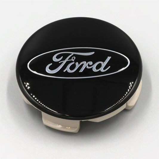 Ford Racing - Ford Racing Ford Truck/SUV Black And Chrome Wheel Center Cap Kit - Demon Performance