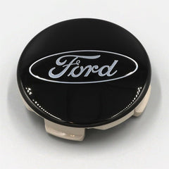 Ford Racing - Ford Racing Ford Truck/SUV Black And Chrome Wheel Center Cap Kit - Demon Performance