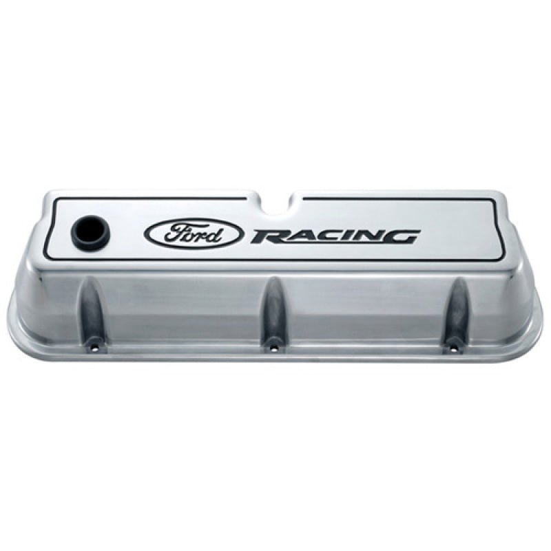 Ford Racing - Ford Racing Logo Die - Cast Black Valve Covers Polished - Demon Performance