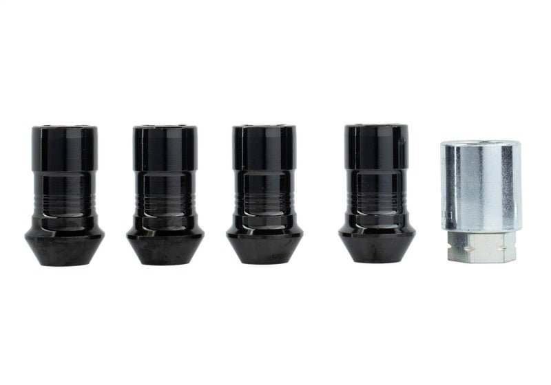 Ford Racing - Ford Racing M14 x 1.5 Black Security Lug Nut Kit - Set of 4 - Demon Performance