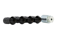 Ford Racing - Ford Racing M14 x 1.5 Black Security Lug Nut Kit - Set of 4 - Demon Performance