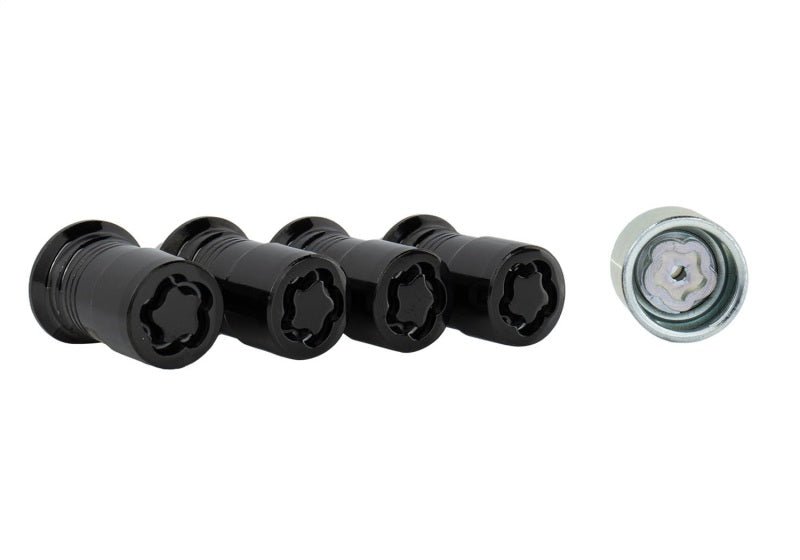 Ford Racing - Ford Racing M14 x 1.5 Black Security Lug Nut Kit - Set of 4 - Demon Performance