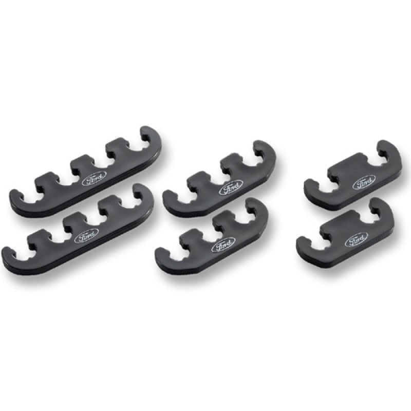Ford Racing - Ford Racing Wire Dividers 4 to 3 to 2 - Black w/ White Ford Logo - Demon Performance