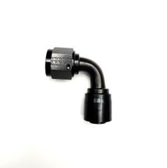 Fragola - Fragola - 8AN 90 Degree Fixed/Single Swivel Sport Crimp Pro Hose End - Demon Performance