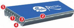 Gates - Gates 1994 - 1985 Nissan Maxima V6 3.0L Racing Performance P.S. & W.P. Belt - Demon Performance