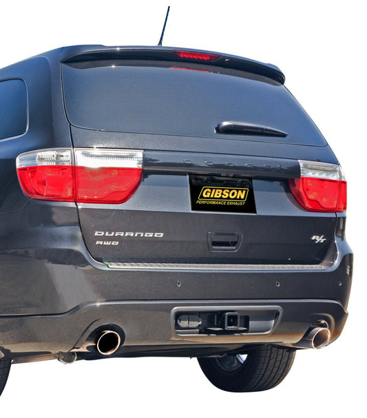 Gibson - Gibson 11 - 18 Dodge Durango R/T 5.7L 2.25in Axle - Back Dual Exhaust - Aluminized - Demon Performance