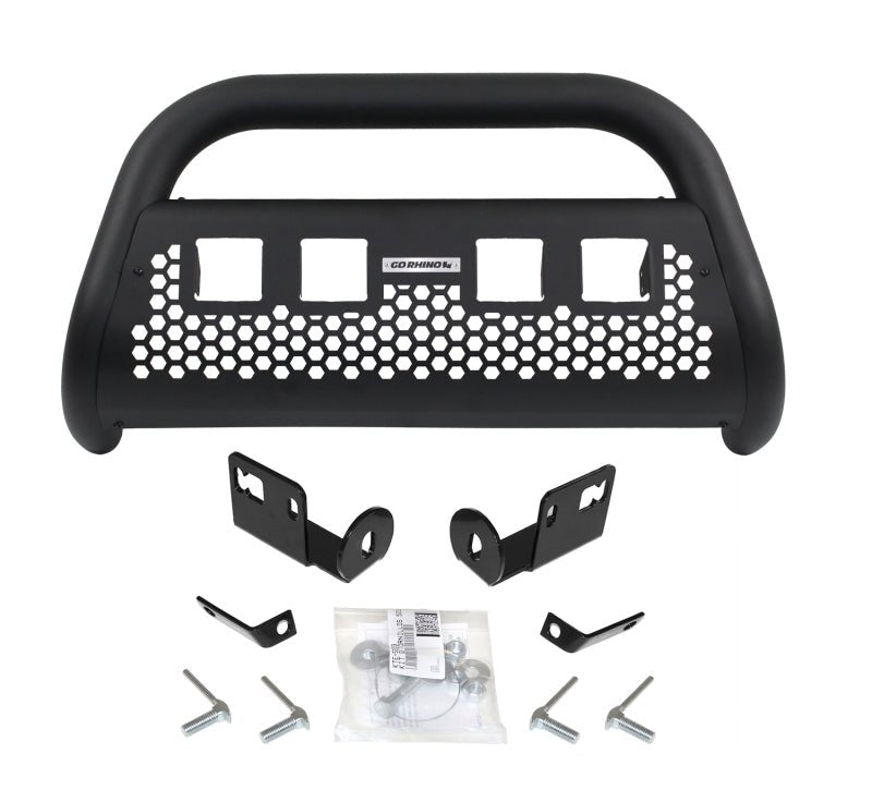 Go Rhino - Go Rhino 10 - 19 Ram Ram 1500 /1500 Classic RC2 LR 4 Lights Complete Kit w/Front Guard + Brkts - Demon Performance