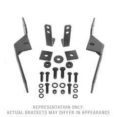 Go Rhino - Go Rhino 11 - 18 Ram 1500 (Excl. Rebel/Warlock/TRX) RC4 & RC3 LR Brackets - Tex. Blk - Demon Performance