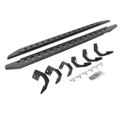 Go Rhino - Go Rhino 19 - 22 Ram 1500 CC 4DR (Not Classic) RB20 Slim Running Boards Kit (w/Brackets) - Bedliner Ct - Demon Performance