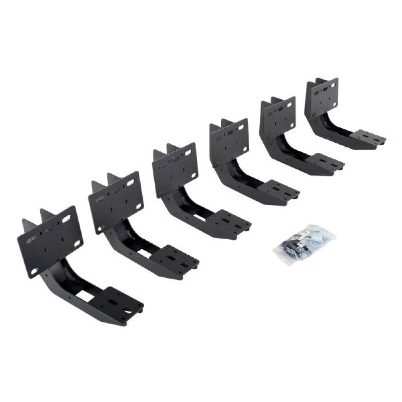 Go Rhino - Go Rhino 19 - 22 Ram 1500 Crew Cab 4DR Mounting Brackets (V - Series V3/RB10 Slim/RB20 Slim) - Tex. Blk - Demon Performance