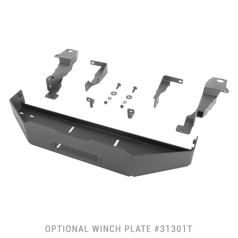 Go Rhino - Go Rhino 19 - 24 Ram 1500 3100 Series StepGuard Winch Tray Kit (Req. 3130T or 3130MT) - Tex. Black - Demon Performance