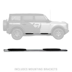 Go Rhino - Go Rhino 4in OE Xtreme SideSteps - Stainless Steel - 71in - Demon Performance